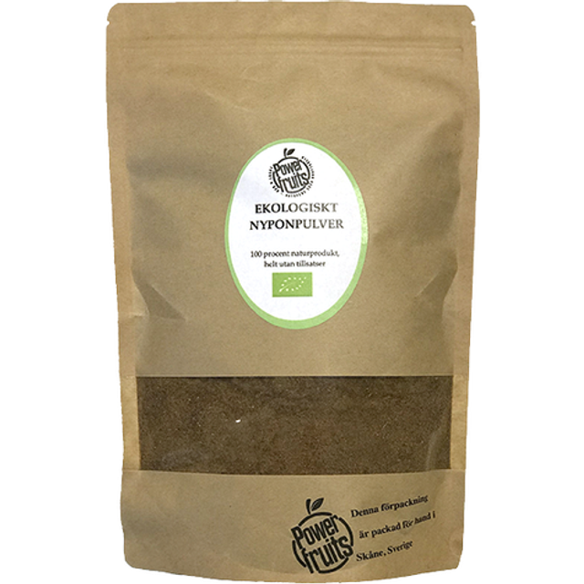 Powerfruits Nyponpulver Eko Raw 500 g