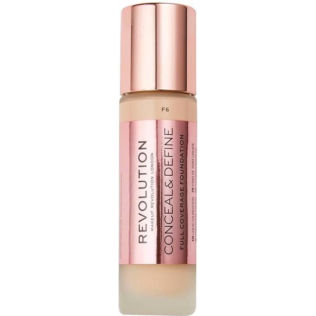 Makeup Revolution Conceal & Define Foundation F6