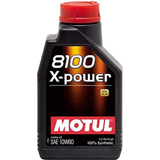Motul 8100 X-Power 10W60 Synthetic Engine Oil - 1 Litre