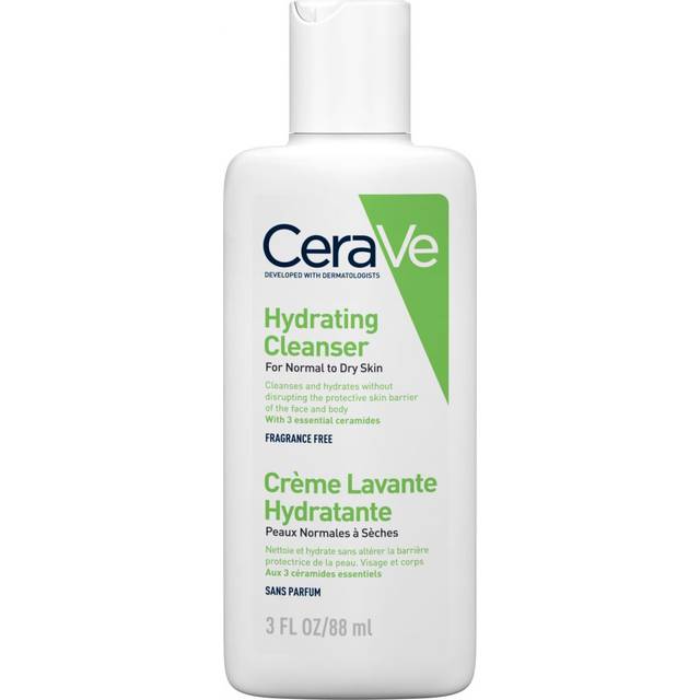 Cera Ve Hydrating Cleanser for Normal to Dry Skin Travel Size 88ml