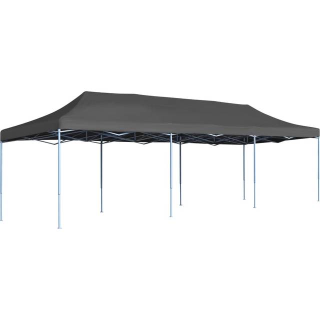 Pop-Up hopfällbart partytält 3x9 m vit
