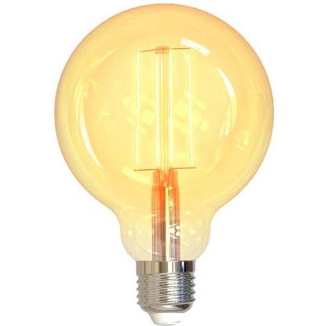 DELTACO SMART HOME FILAMENT LED-lampa, E27, WiFI, 5.5W, 1800K-6500K