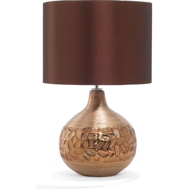 Table Lamp YAKIMA Porcelain Brown