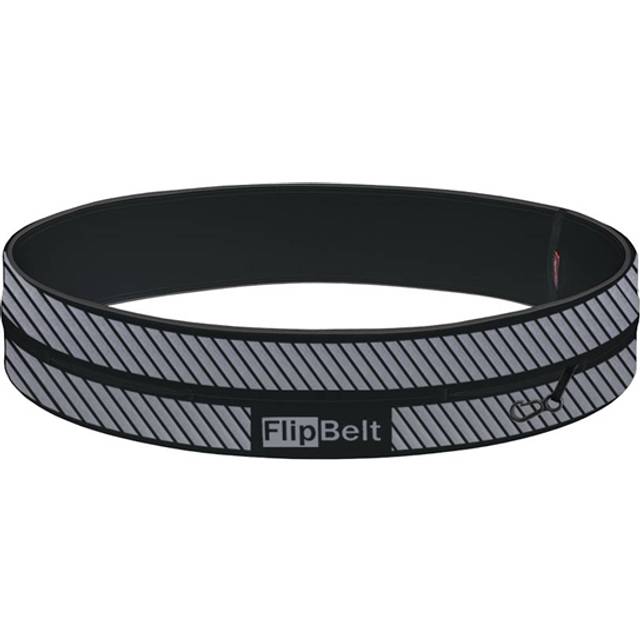 Fitness belt FlipBelt Reflective - Noir