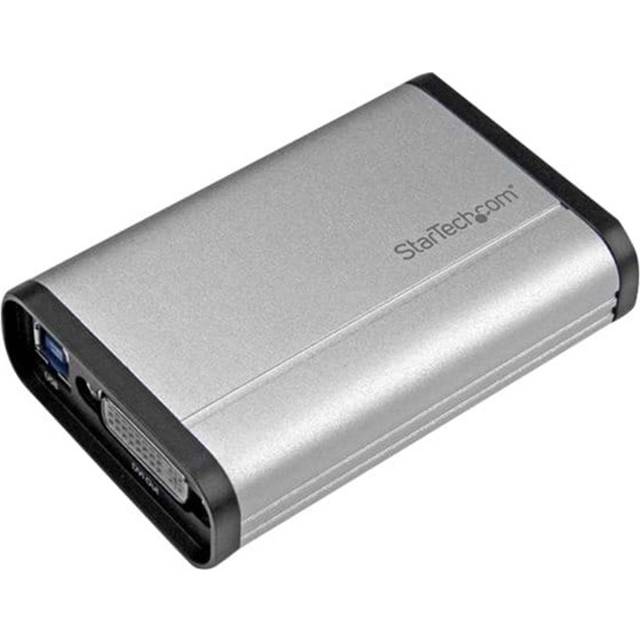 StarTech.com USB 3.0 inspelningsenhet för högpresterande DVI-video – 1080 60FPS – aluminium – kompakt HD-videoinspelare