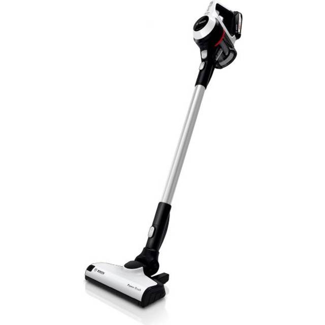 Bosch Skaftdammsugare Unlimited Serie 6 - Kompakt och lätt sladdlös dammsugare - Enkel att använda - Utbytbart batteri - Lätt vikt - BCS611AM