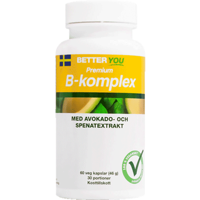 Better You Premium B-komplex 60 kapslar