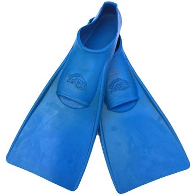 Flipper SwimSafe 1171 – Simfenor för ungdomar och vuxna, blå färg, storlek 38 – 39, tillverkad av naturgummi, som simhjälpmedel för sorglös sim- och badglädje