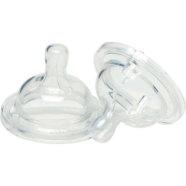 Klean Kanteen Baby Nipple - Medium 2-pack Clear, OneSize