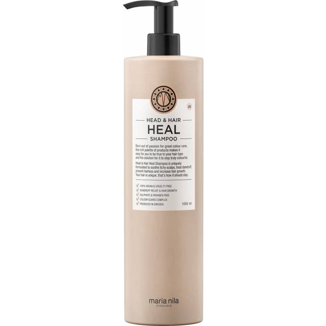 Maria Nila Head & Hair Heal Shampoo 1000ml - Bedste sulfatfri shampoo - Dinskønhed.dk