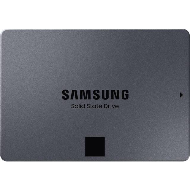 Samsung 870 QVO 2 TB SATA 2.5 Inch Internal Solid State Drive (SSD) (MZ-77Q2T0), Black