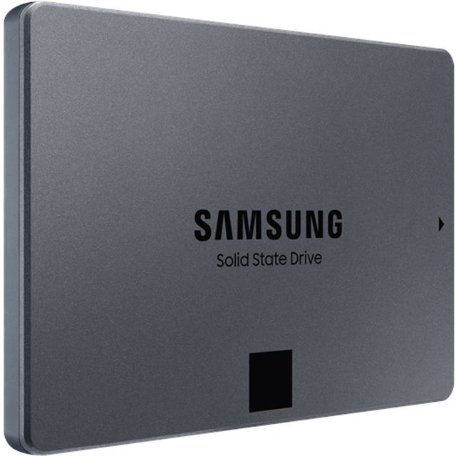 Samsung 870 QVO 1 TB SATA 2.5 Inch Internal Solid State Drive (SSD) (MZ-77Q1T0), Black