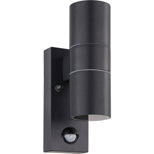 Eglo Riga LED Outdoor Up & Down Wall Light with PIR Sensor - Anthracite