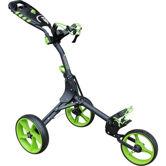 iCart Compact Evo 3-Wheel Push Trolley - Grey/Black