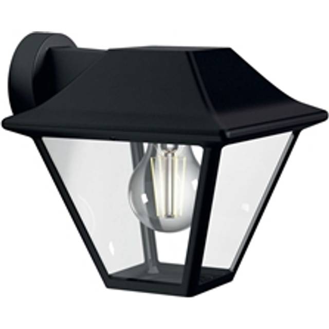 Philips Alpenglow nedåtriktad vägglampa 20x17,4 cm Svart