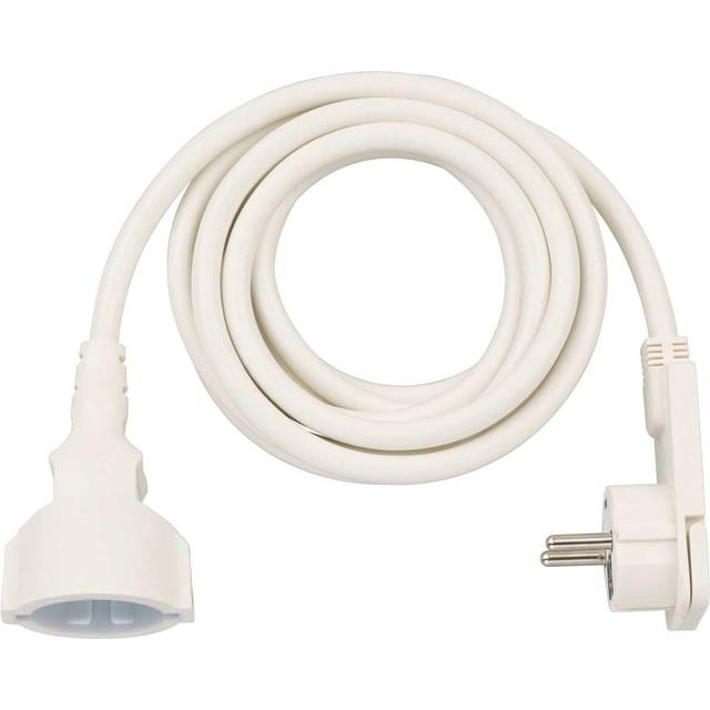 Brennenstuhl 1168980230 Förlängningssladd, Vit, 3 m