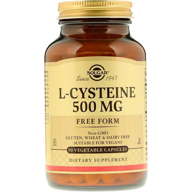 Solgar L-Cysteine 500 mg - 90 Vegetable Capsules
