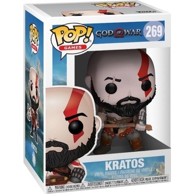 Funko Pop! Games: God of War - Kratos with Axe Collectible Figure