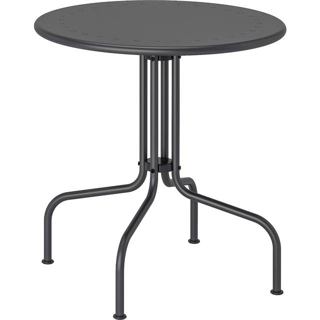 LÄCKÖ Bord, utomhus, grå, 70 cm