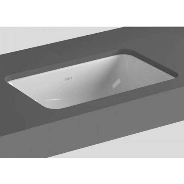 Vitra - S20 Compact Under-Counter Basin 550mm Wide - 0 Tap Hole