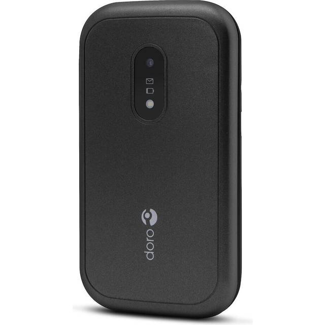 "6040 Unlocked 2G Dual SIM Clamshell Big Button Mobile Phone for Seniors with 2.8"" Screen, GPS Localisation Black (Renewed)"
