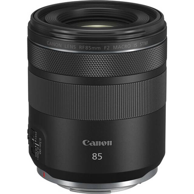 Canon RF 85mm f/2 Macro IS STM Camera Lens in White