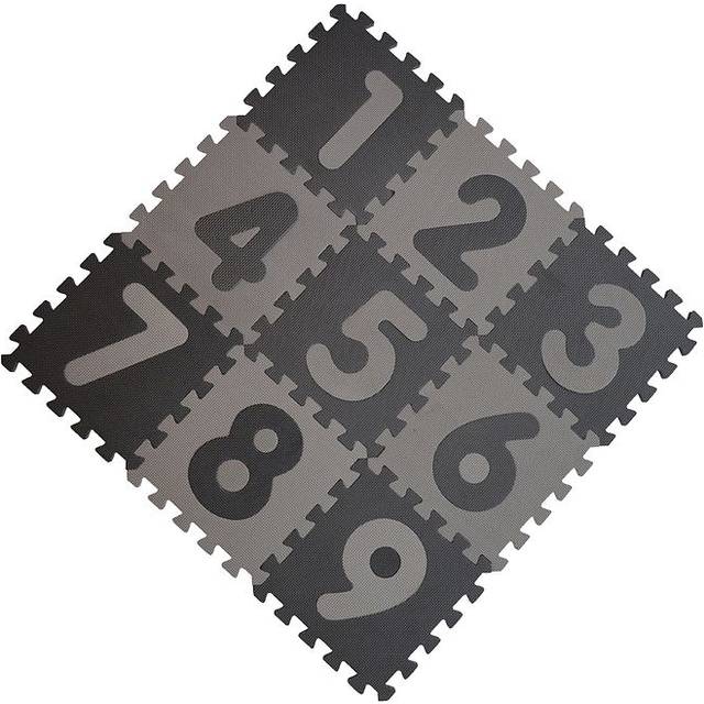 BabyDan Play Floor with Numbers - Legetæppe test - Pegebogen.dk