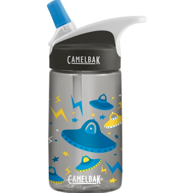 CamelBak eddy Kids Water Bottle - CamelBak Kids Big Bite Valve - Spill Proof - Water Bottle For Kids - BPA-Free Water Bottle - 12oz  Hammerheads