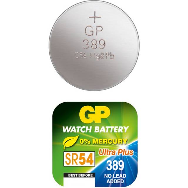 389 / 390 / AG10 / LR54 / LR1130 Silveroxid GP Ultra Plus