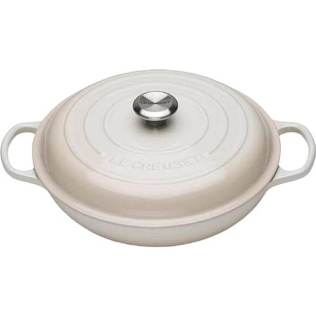 Le Creuset Le Creuset shallow casserole 3.5 l Meringue
