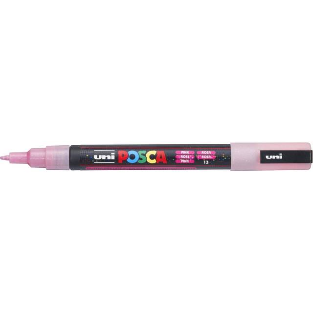 Posca Paint Pen Waterbased Marker PC-3ML (1.5mm) Glitter Pink
