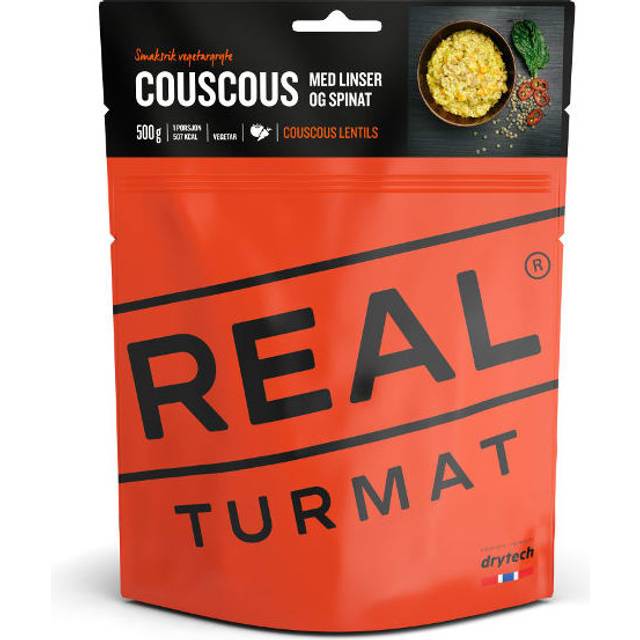 Real Turmat Couscous med linser och spenat