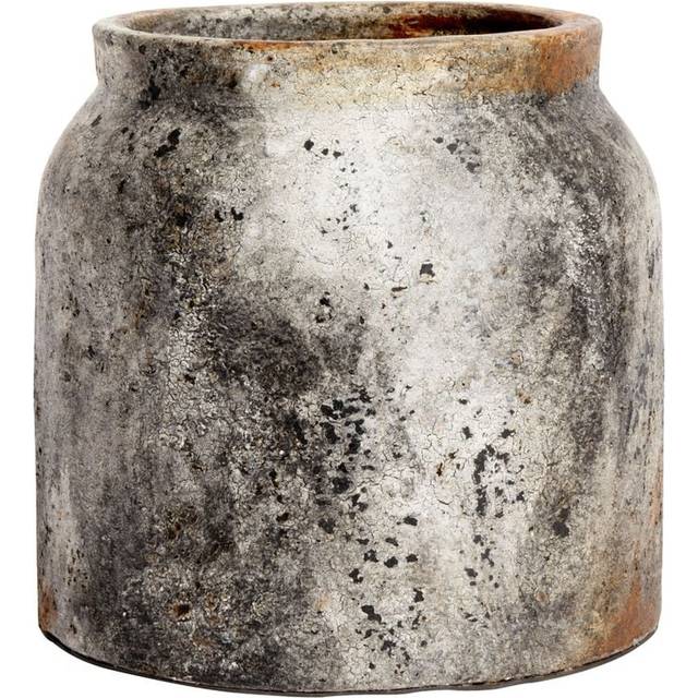 MUUBS - Echo - Kruka - Rustgrå Ø28xH28 cm - Ø28xH28 cm