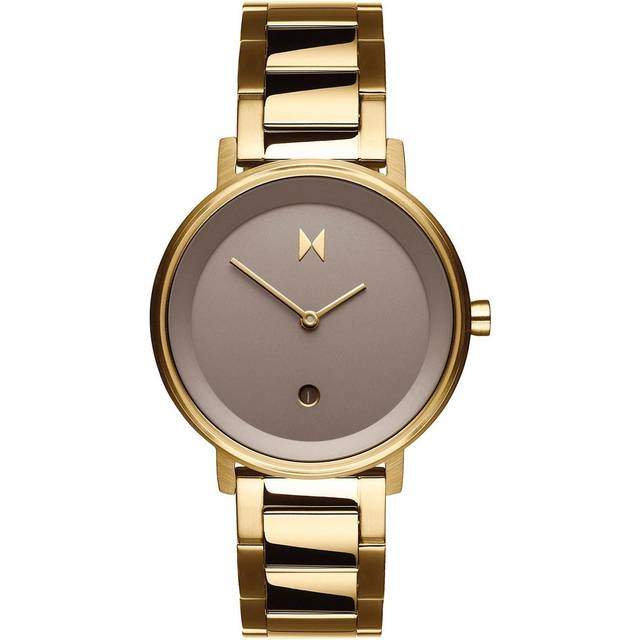 MVMT, Watches, female, Yellow, ONE SIZE, Gold Stainless Steel Watch Signature