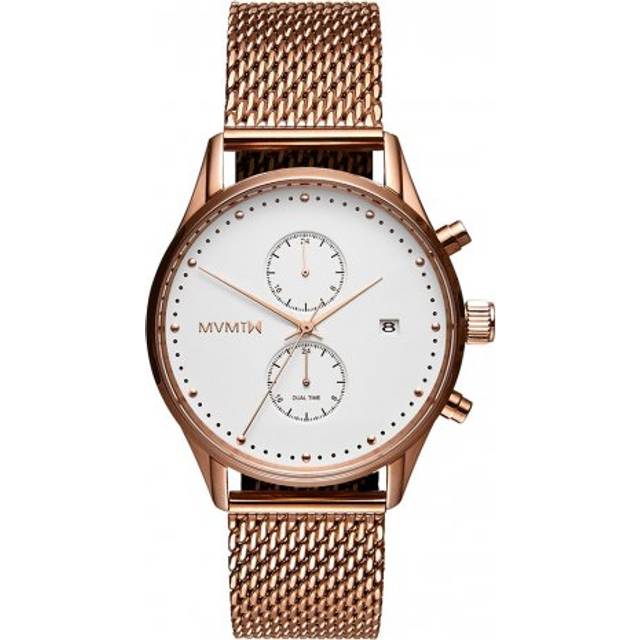 MVMT D-MV01-RGM Voyager White Rose Herrenuhr 42mm 10ATM