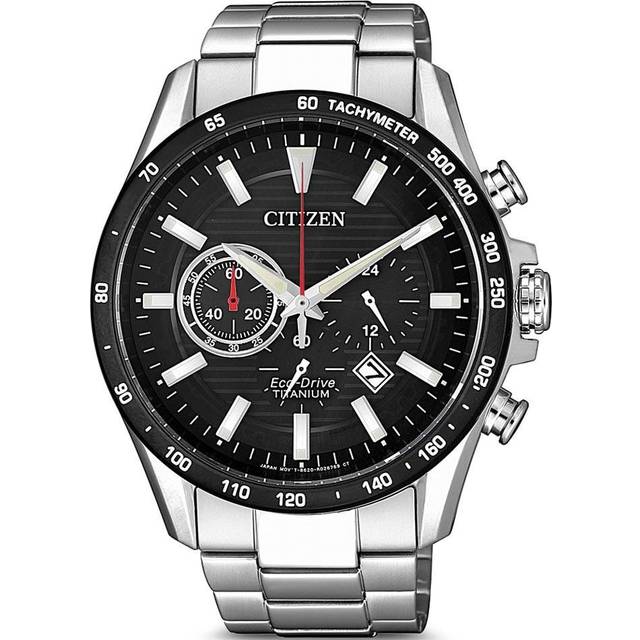 Citizen CA4444-82E Eco-Drive Titanium Chronograph Herrenuhr 43mm 10ATM
