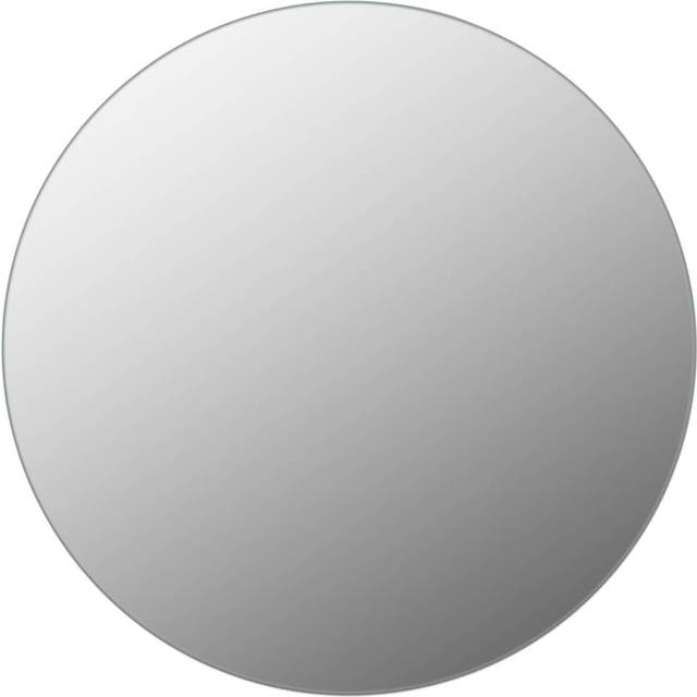 Väggspegel rund 60 cm glas