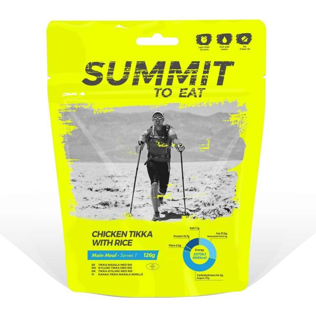 Summit To Eat Freeze-Dried Food - Chicken tikka with rice 126 g