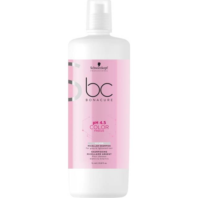 Schwarzkopf Professional Bonacure ph 4,5 färg frysning silver schampo, 1 l