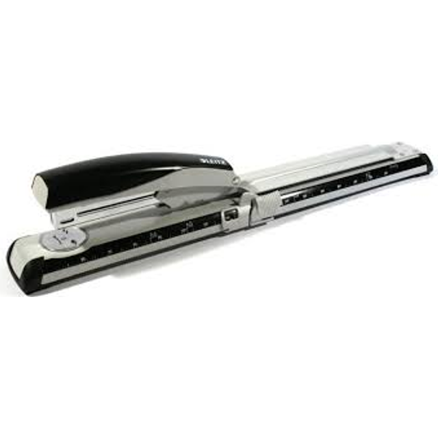 Leitz Metal Longarm Stapler 4 mm Black Home Office Supply Desktop Instrument