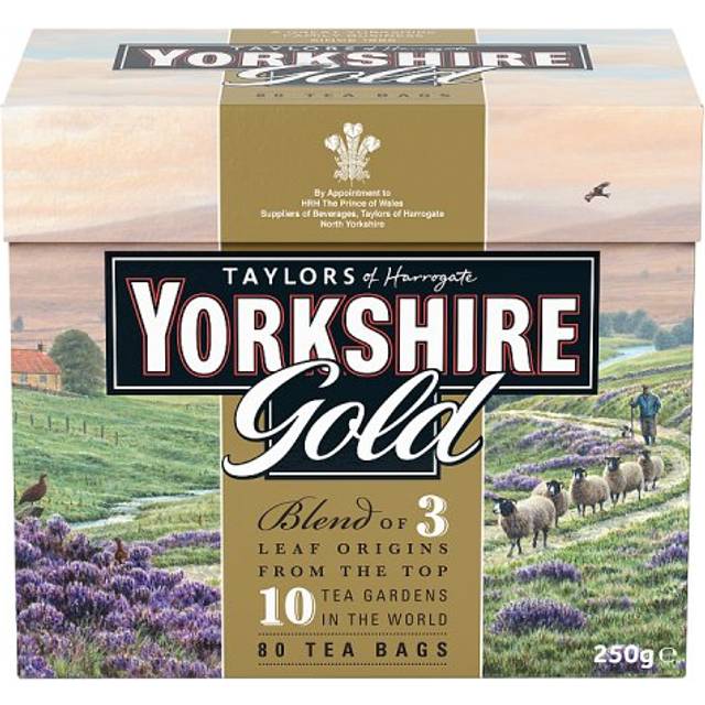 Taylors of Harrogate Yorkshire Gold 80 Tea Bags 250g