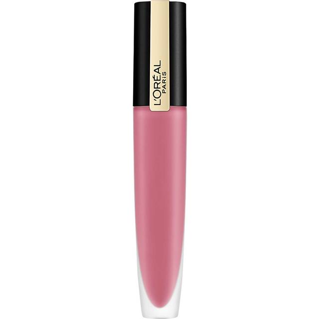 L'Oréal Paris Rouge Signature 105 I Rule, ultralätt och högpigmenterad matt bläck läppstift