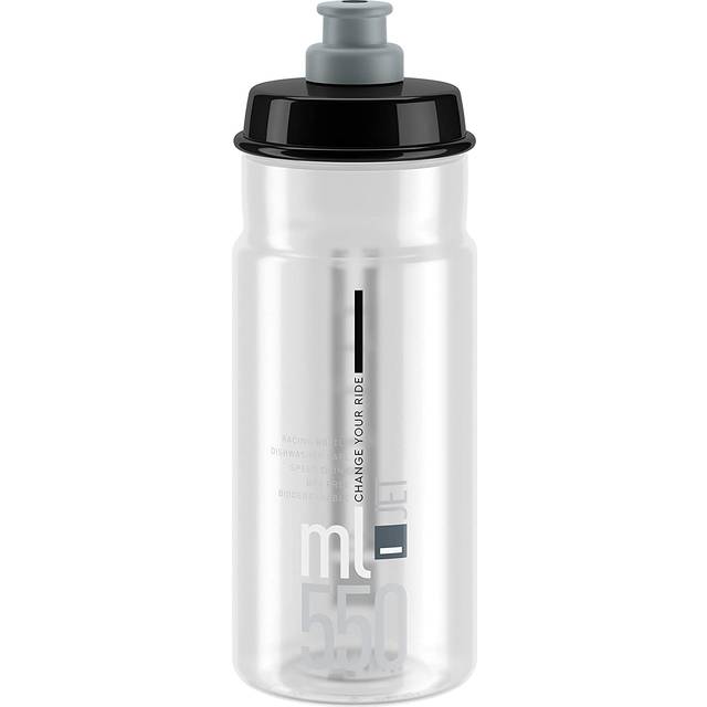 Elite Jet Water Bottle - Red, 550ml - Black/red