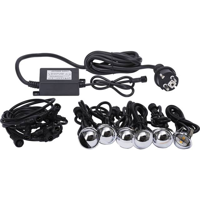 Gelia 4074106701 Trädgårdslampa 6-pack Brons