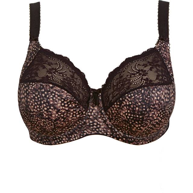 Elomi Womens Morgan Full Cup Side Support Bra - Brown - Size 38G