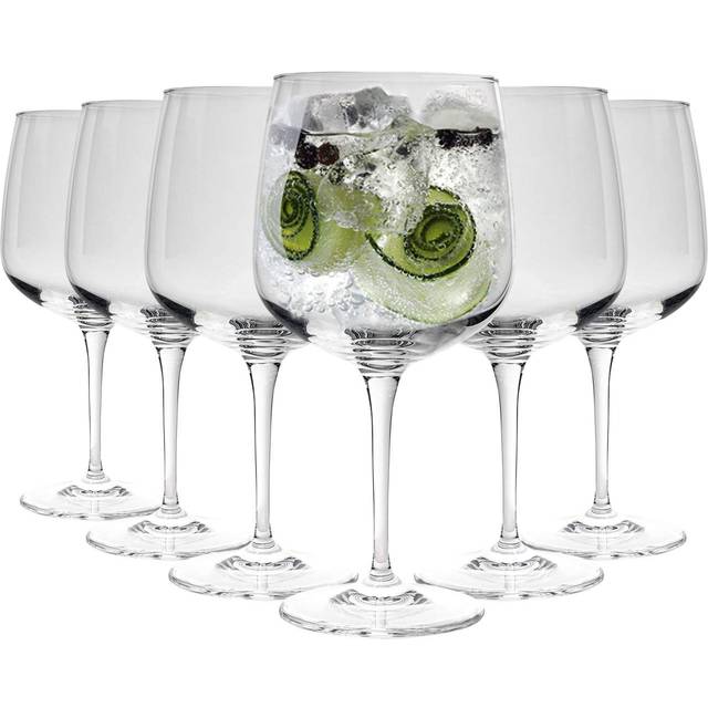 775ml Premium Gin Glasses - Pack of Six