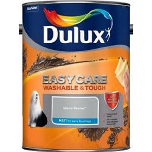 Dulux Easycare Washable and Tough Matt, Warm Pewter 5L