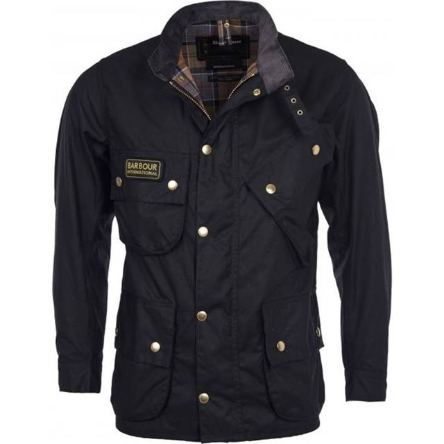 Barbour International Original Waxed Jacket - Black