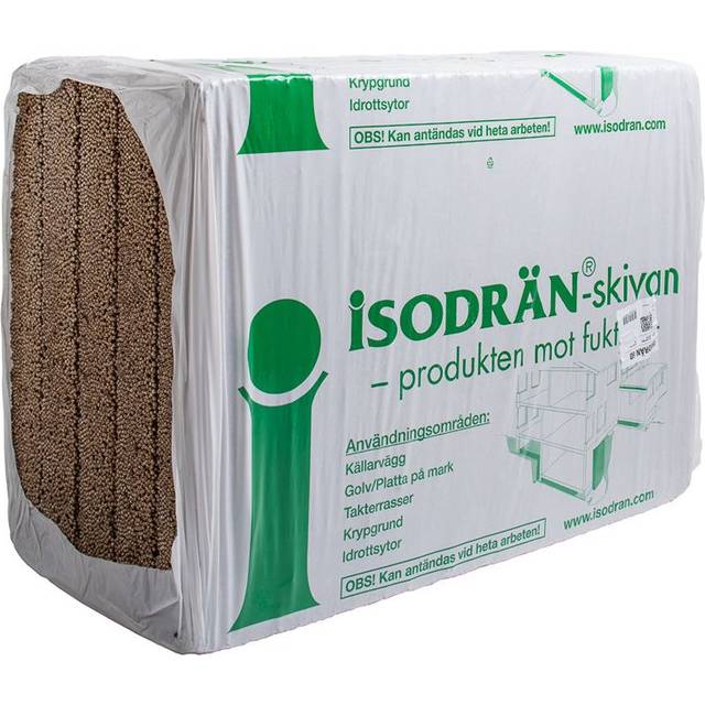 Isolering Isodrän 60Kpa 100X750X1000Mm 3,75M²