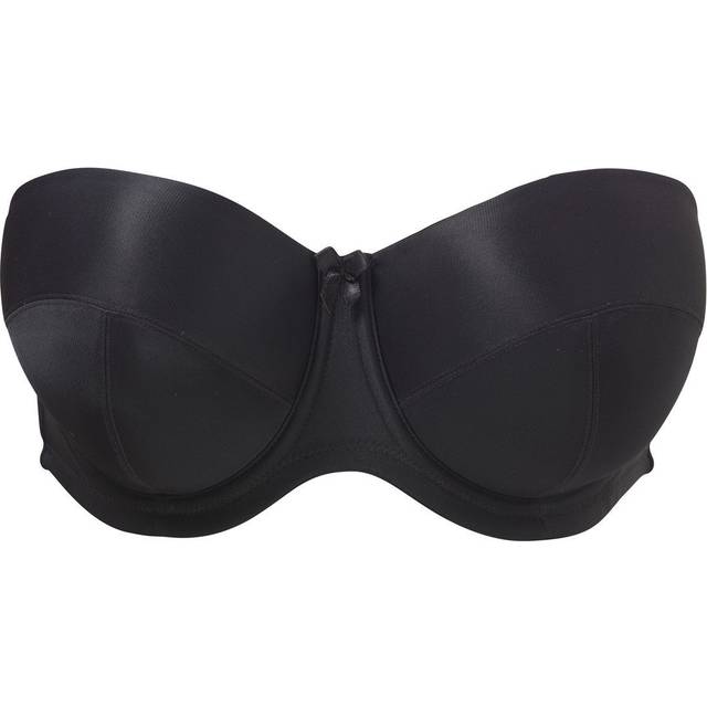 Panache Evie Strapless Wired Bra - Black - 34G